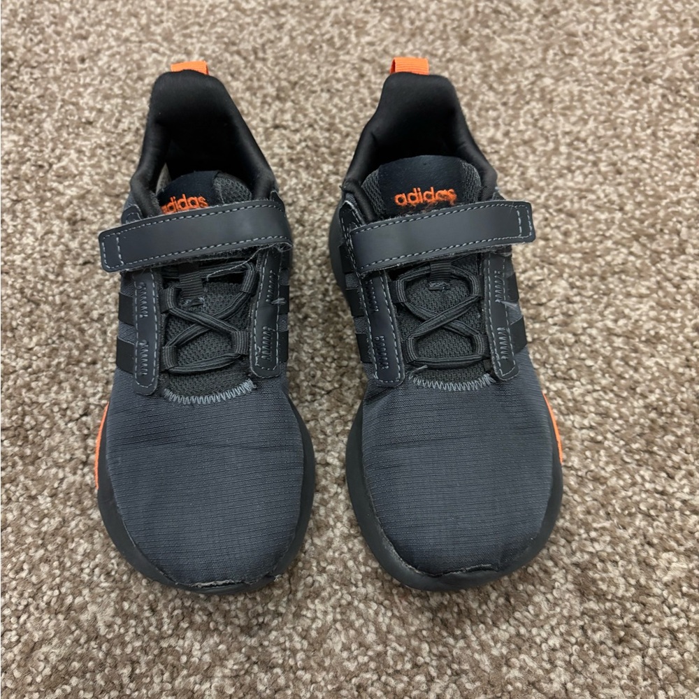Adidas Kids Sneakers in Black and Orange